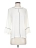 Banana Republic 100% Polyester Ivory 3/4 Sleeve Blouse Size XS - photo 1