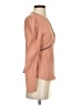Topshop 100% Polyester Solid Pink Orange Long Sleeve Top Size 2 - photo 4