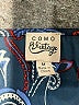 Como Vintage 100% Polyester Black 3/4 Sleeve Blouse Size M - photo 7
