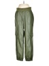 XCVI 100% Polyurethane Green Cargo Pants Size XS - photo 1