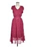 Evereve Paisley Pink Cocktail Dress Size M - photo 1
