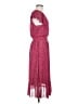 Evereve Paisley Pink Cocktail Dress Size M - photo 4