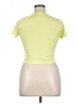 Assorted Brands Yellow Short Sleeve Top Size XL - photo 2