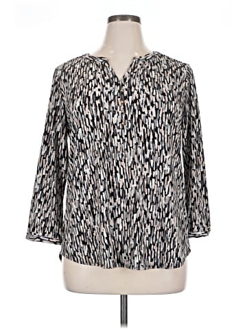 Dana Buchman 3/4 Sleeve Blouse (view 1)