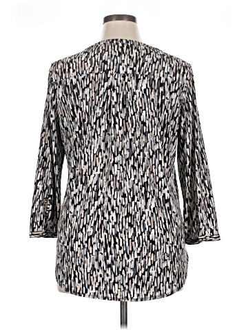 Dana Buchman 3/4 Sleeve Blouse (view 2)