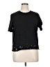 Bagatelle Black Short Sleeve Top Size XL - photo 1