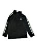 Adidas 100% Polyester Black Zip Up Hoodie Size 7 - photo 1
