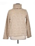 J.Crew Factory Store 100% Polyester Houndstooth Tan Turtleneck Sweater Size XL - photo 1
