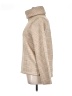 J.Crew Factory Store 100% Polyester Houndstooth Tan Turtleneck Sweater Size XL - photo 5