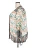 Sundance 100% Cupro Floral Gray Kimono Size XXL (estimated) - photo 5