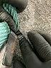 Out From Under Chevron-herringbone Teal Dress Pants Size M - photo 7