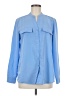 NY Collection 100% Polyester Blue Long Sleeve Blouse Size M - photo 1