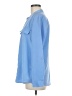 NY Collection 100% Polyester Blue Long Sleeve Blouse Size M - photo 5