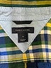 Tommy Hilfiger 100% Cotton Plaid Blue Long Sleeve Button-Down Shirt Size 4 - photo 3