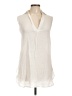 Unbranded Ivory Sleeveless Blouse Size L (estimated) - photo 1
