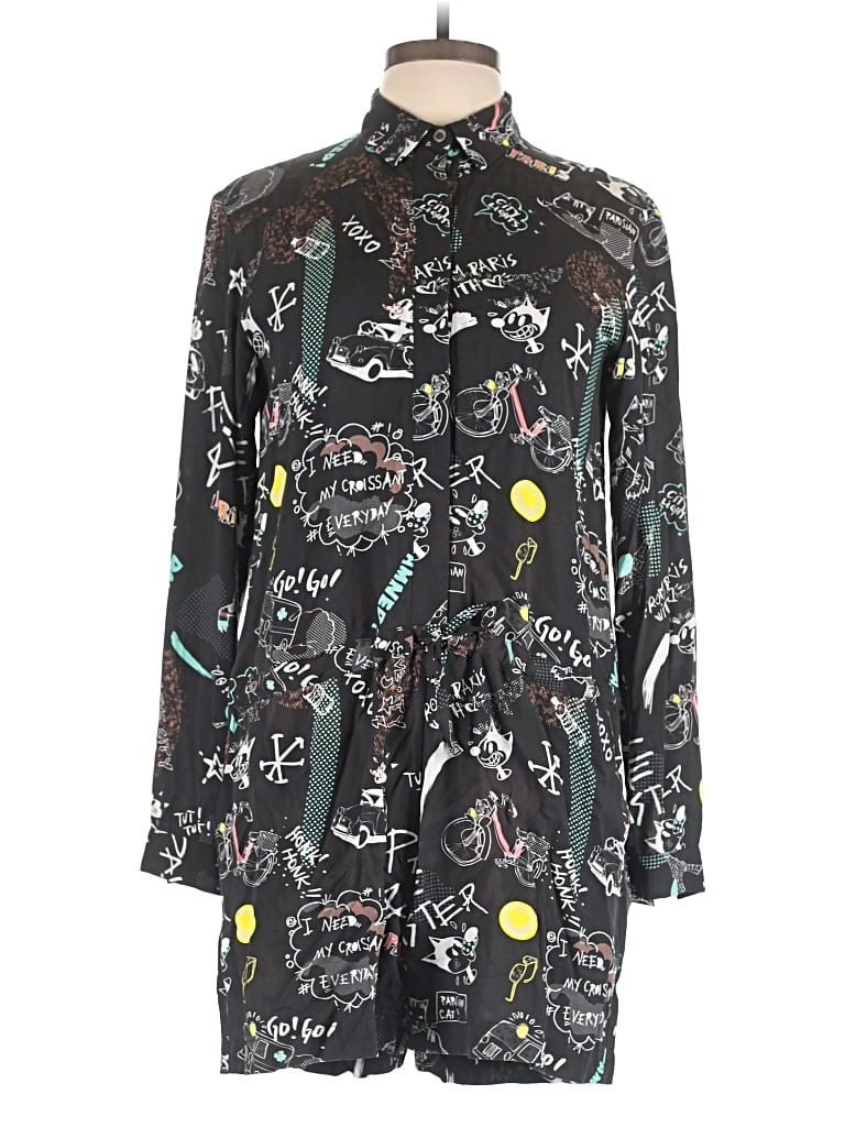 Pre-owned Paul & Joe Sister Romper In Black