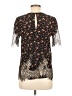 Unbranded Black Short Sleeve Blouse Size EU (IT) 36 / US 0 - photo 2