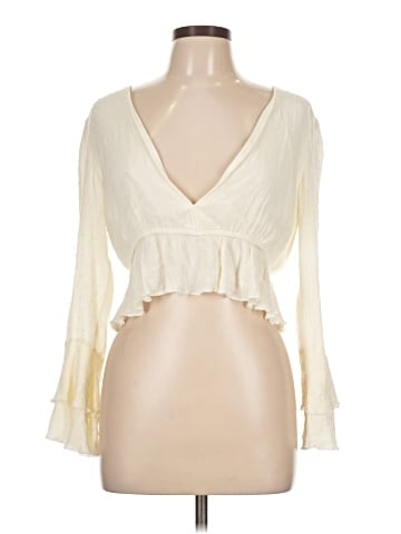 Nasty Gal Inc. Long Sleeve Blouse (view 1)