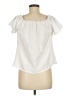 Shein 100% Polyester Ivory Short Sleeve Blouse Size 6 - photo 2