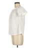 Shein 100% Polyester Ivory Short Sleeve Blouse Size 6 - photo 5