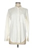 MICHAEL Michael Kors Ivory Long Sleeve Button-Down Shirt Size 8 - photo 1