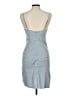 Assorted Brands Solid Blue Cocktail Dress Size L - photo 2