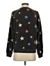 P.J. Salvage 100% Polyester Stars Black Pullover Sweater Size S - photo 2