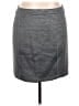 Elle Solid Gray Casual Skirt Size XXL - photo 1