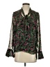 Highline Collective Floral Green Long Sleeve Blouse Size S - photo 1
