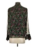 Highline Collective Floral Green Long Sleeve Blouse Size S - photo 2