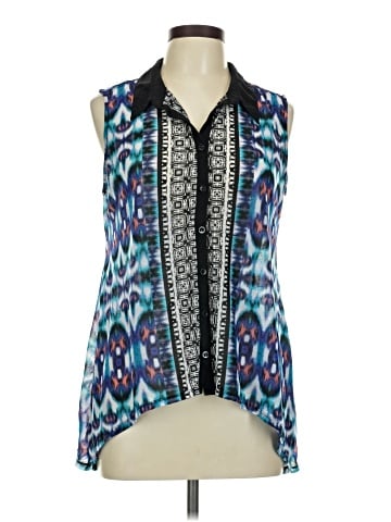 Valerie Stevens Sleeveless Blouse (view 1)