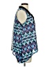 Valerie Stevens 100% Polyester Blue Sleeveless Blouse Size L - photo 4