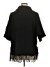 Relativity 100% Acrylic Black Poncho Size XL - photo 2