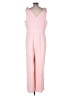 Elle Solid Pink Jumpsuit Size XL - photo 2