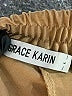 Grace Karin Solid Tan Casual Pants Size L - photo 6