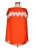 Pixi + Ivy 100% Polyester Orange Sleeveless Blouse Size S - photo 1