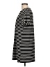 Unbranded Stripes Black Casual Dress Size L - photo 5