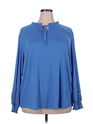 Fred David Long Sleeve Blouse (view 1)