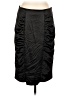Boston Proper Solid Black Formal Skirt Size 12 - photo 1