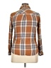 Thread & Supply 100% Rayon Plaid Brown Long Sleeve Button-Down Shirt Size XL - photo 2