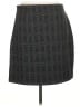 Ann Taylor LOFT Houndstooth Gray Casual Skirt Size 6 - photo 2