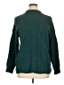 St. John's Bay Teal Turtleneck Sweater Size XL - photo 1