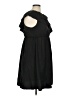 Unbranded Solid Black Casual Dress Size 0X - photo 4