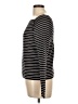 Rosanna 100% Cotton Stripes Black Pullover Sweater Size L - photo 5