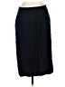 J.Crew 100% Wool Solid Black Wool Skirt Size 4 - photo 1