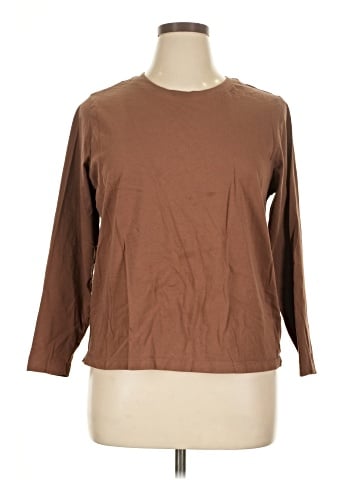 M&S 3/4 Sleeve T-Shirt (view 1)