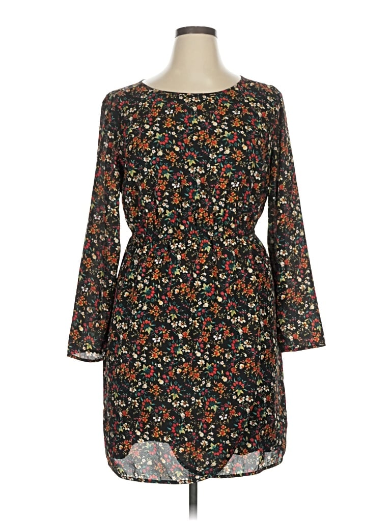 Pre-owned J.crew Mercantile Casual Dress In Black