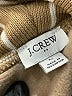 J.Crew Factory Store 100% Polyester Plaid Tan Turtleneck Sweater Size L - photo 7