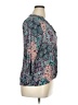 Daytrip 100% Rayon Paisley Teal Blue 3/4 Sleeve Blouse Size XL - photo 4