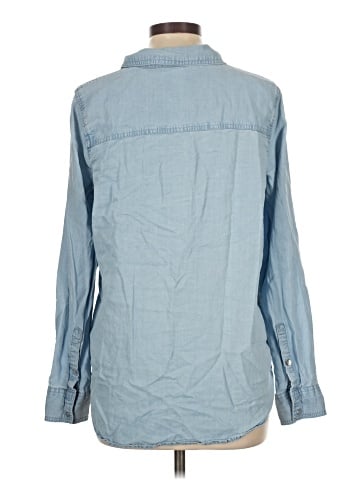 CALVIN KLEIN JEANS Long Sleeve Button-Down Shirt (view 2)
